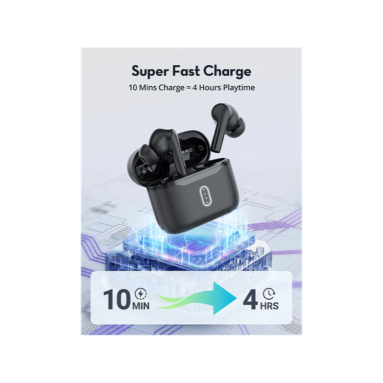 RavPower BoomBeats Earbuds - Black