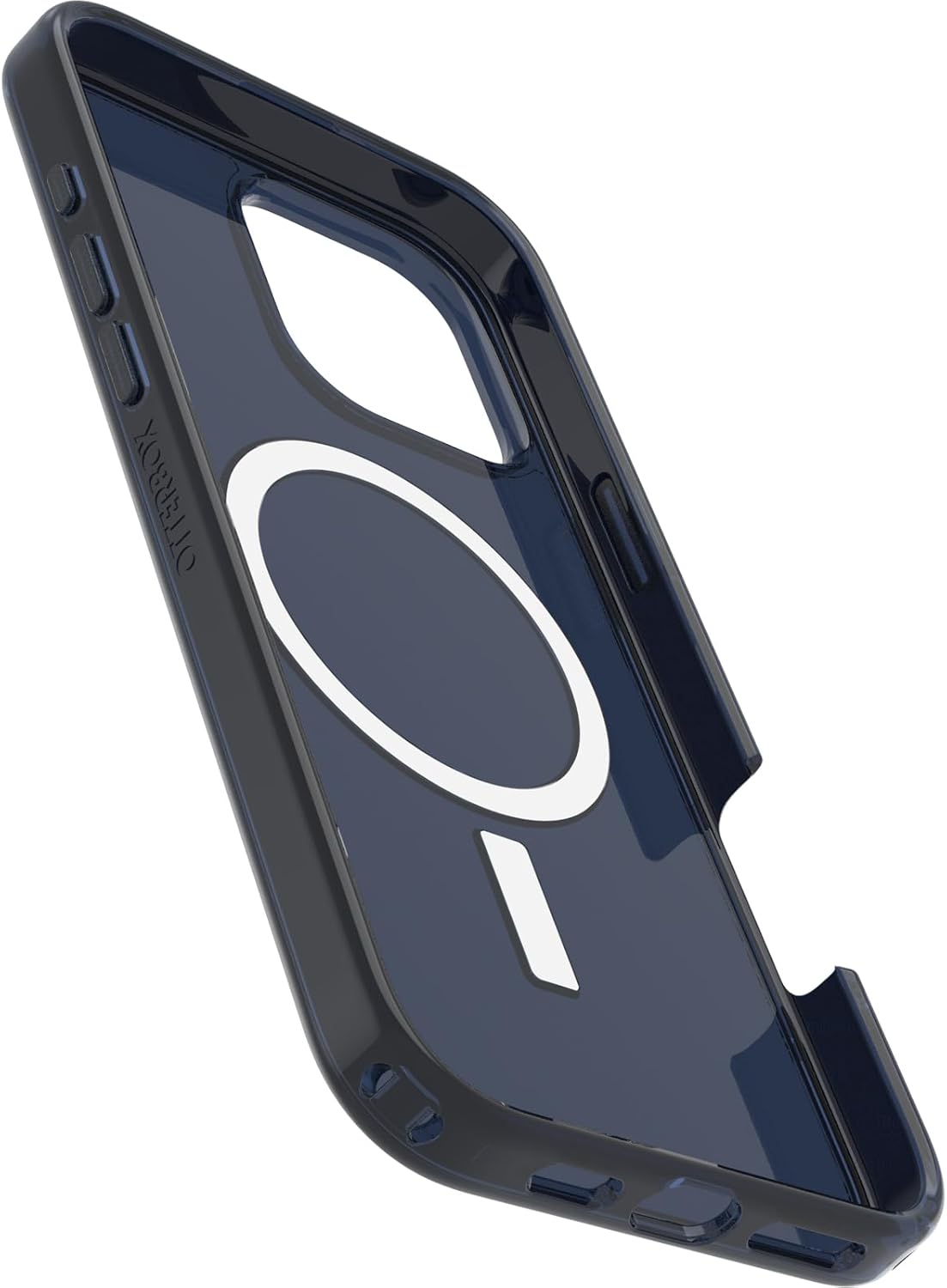 Otterbox ايفون  برو ماكس  شفاف ماج سيف حافظة  أزرق