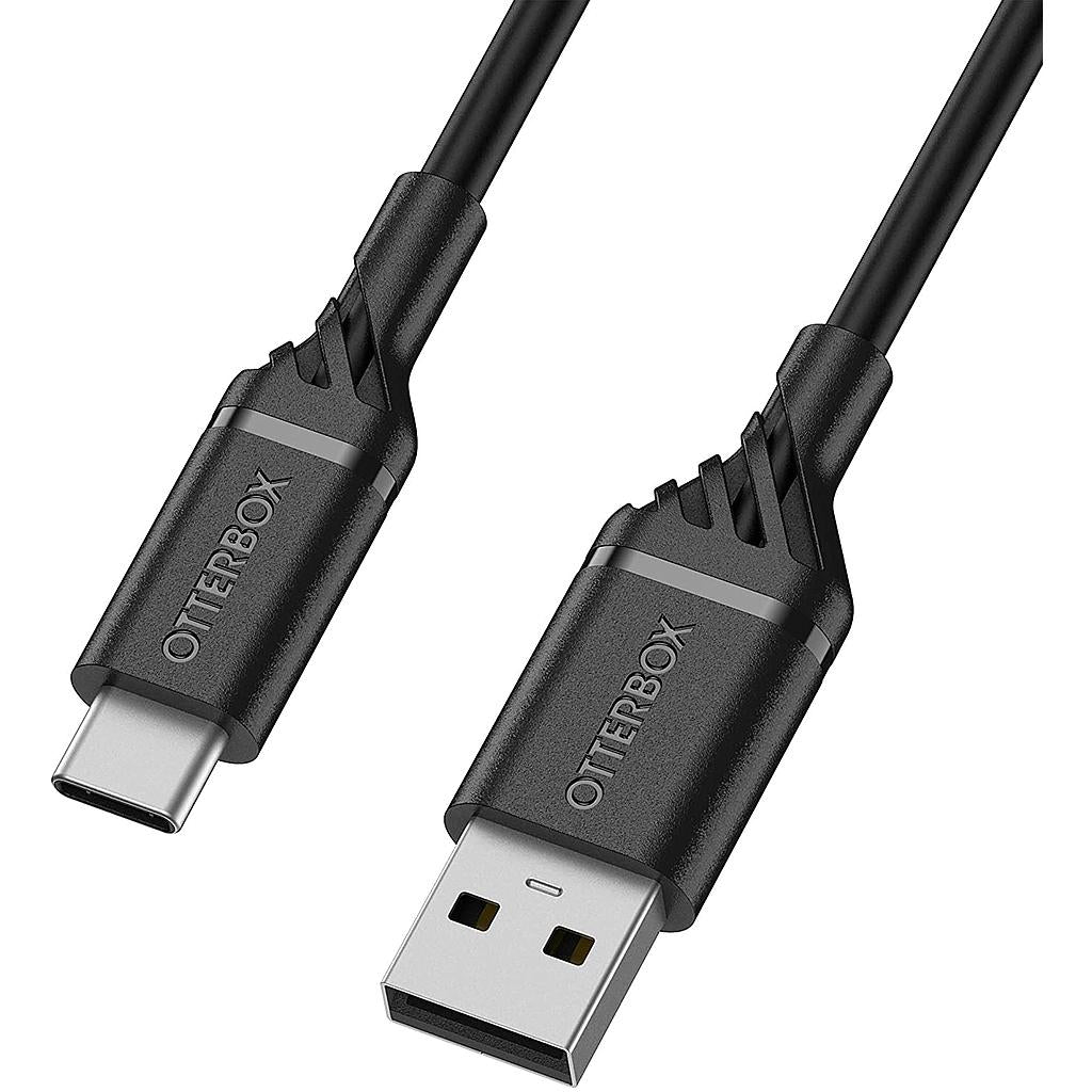 Otterbox Usb-A To Usb-C Cable – Standard 1 Meter - Matte Black – WIBI ...