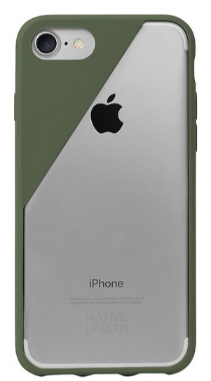 Native Union iPhone SE/8/7 Clic Crystal Case - Olive
