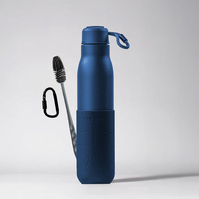 Eltoro Stainless Steel Bottle with Sleeve - 750ML / Navy