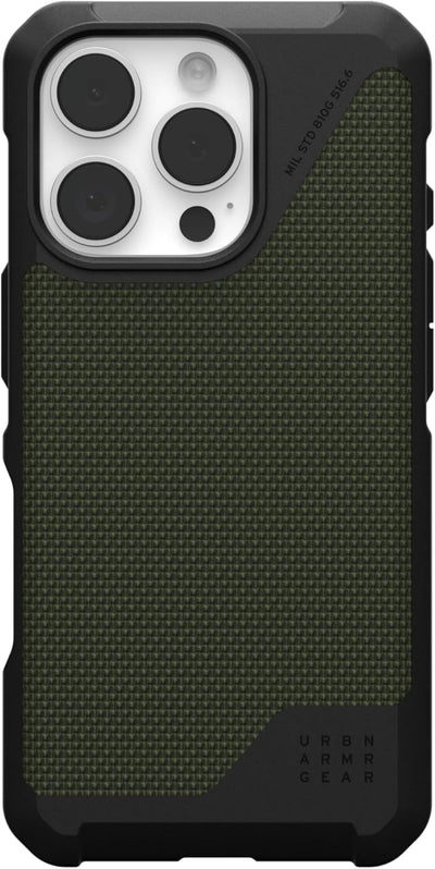 UAG iPhone 16 Pro Magsafe Metropolis Lt Case - Kevlar Olive