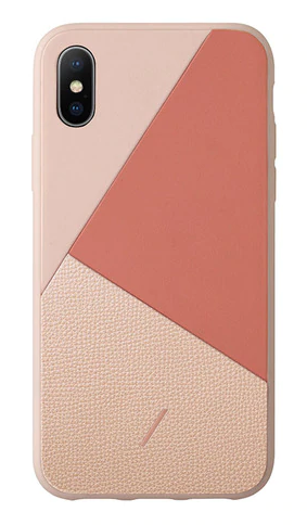 Native Union iPhone XS Max Clic Marquetry Case - Rose