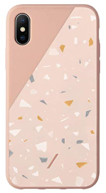 Native Union iPhone XS Clic Terrazzo Case - Rose