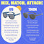 Baby Sunnies Kids sunglasses - Navy Blue