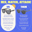 Baby Sunnies Kids sunglasses - Black