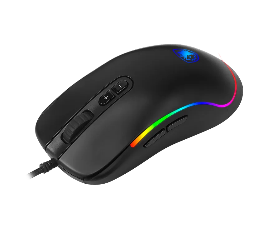 SADES Revolver Gaming Mouse rgb- S11