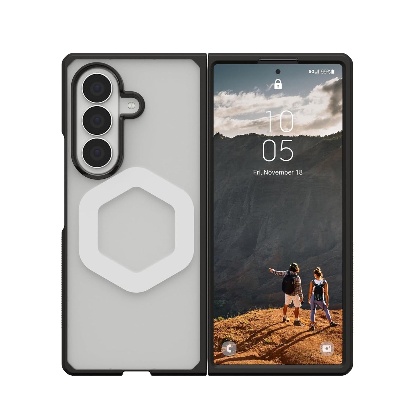 UAG  Mouve Magnetic Case For Samsung Galaxy Z Fold 8 - Ice