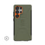 UAG Samsung Galaxy S25 Ultra Civilian MagSafe Case - Olive Drab/Orange