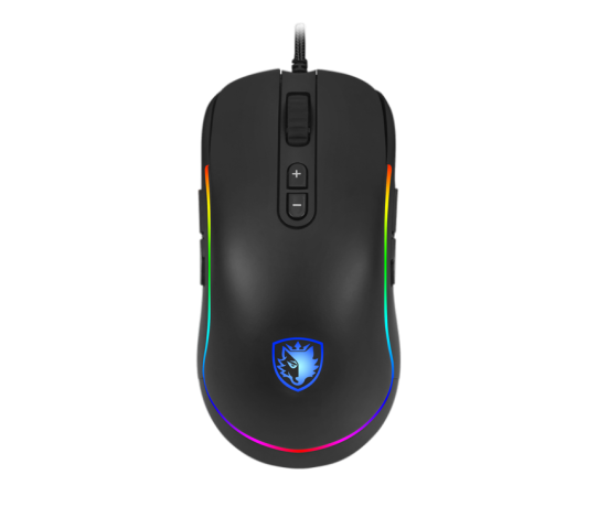 SADES Revolver Gaming Mouse rgb- S11