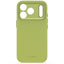 Decoded AntiMicrobial Silicone Backcover Case For Apple iPhone 18Pro Max / Apple iPhone 17 Pro Max  - Moss Green