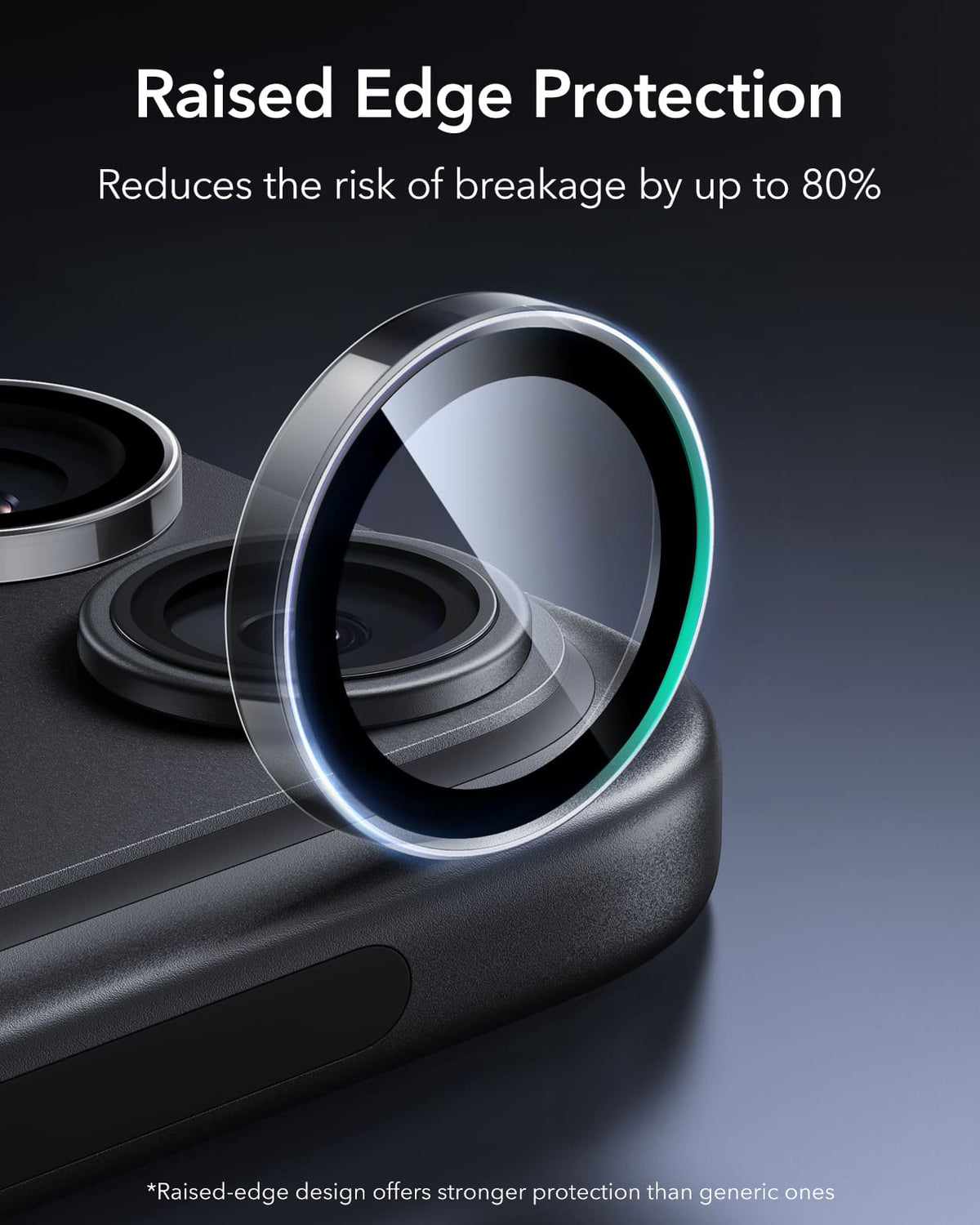 ESR Armorite Camera Lens For Apple iPhone 18 Pro / Apple iPhone 18 Pro Max / Apple iPhone 17 Pro / Apple iPhone 187 Pro Max - Clear