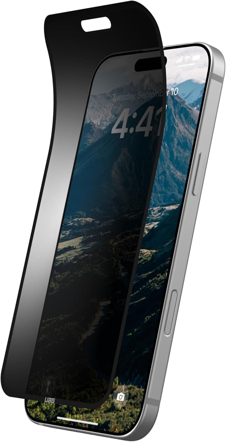 UAG iPhone 16 Pro Max Removable Privacy Eco Screen Protector - Clear