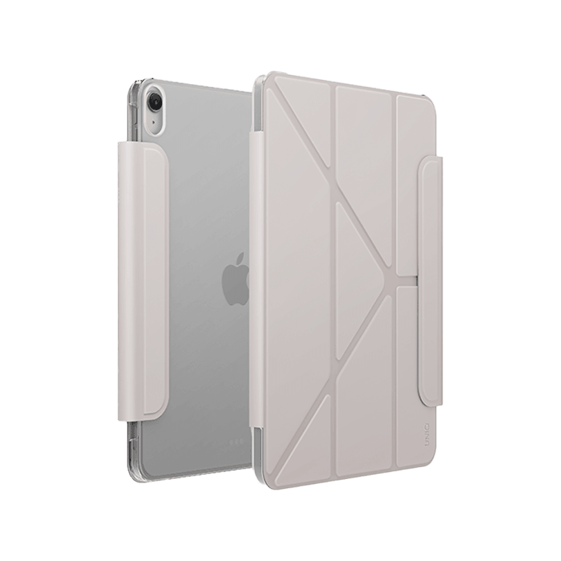 Uniq Camden Lite Case With Detachable Pencil Sleeve for iPad Air 11" (M2-M4) - Ivory