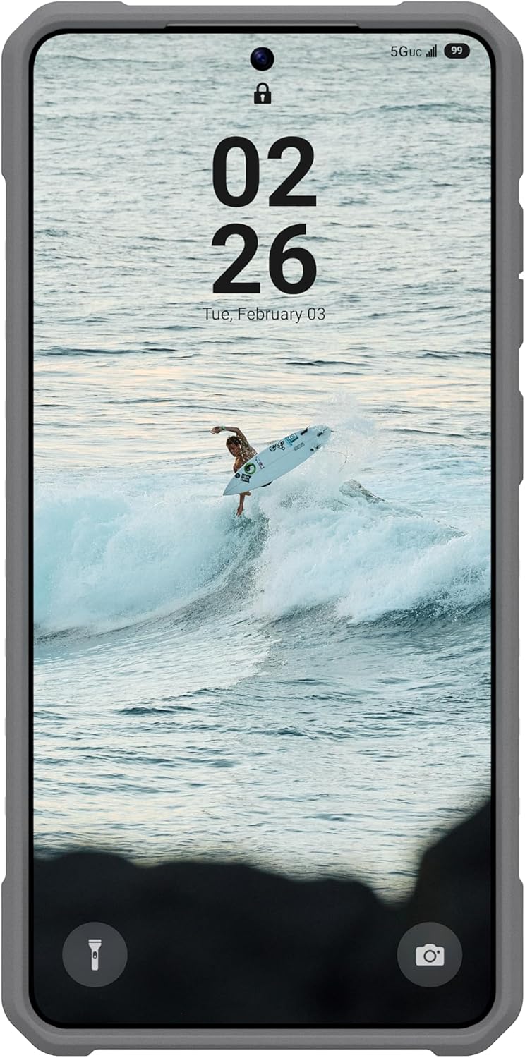 يو ايه جي  شفاف مع  مع  حافظة  سامسونج جالكسي  ألترا  Active Neon Lanyard