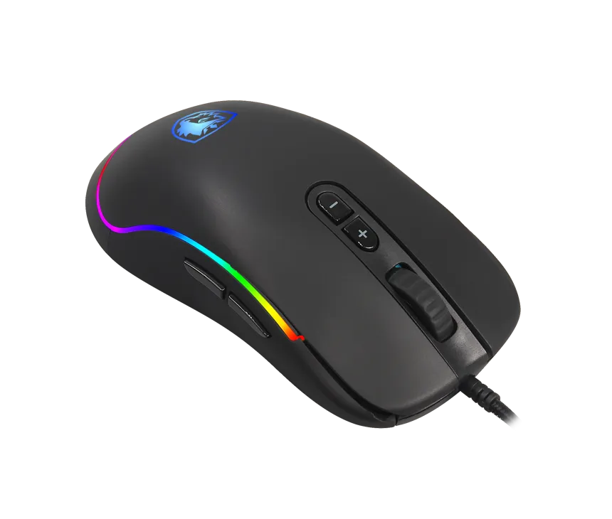 SADES Revolver Gaming Mouse rgb- S11