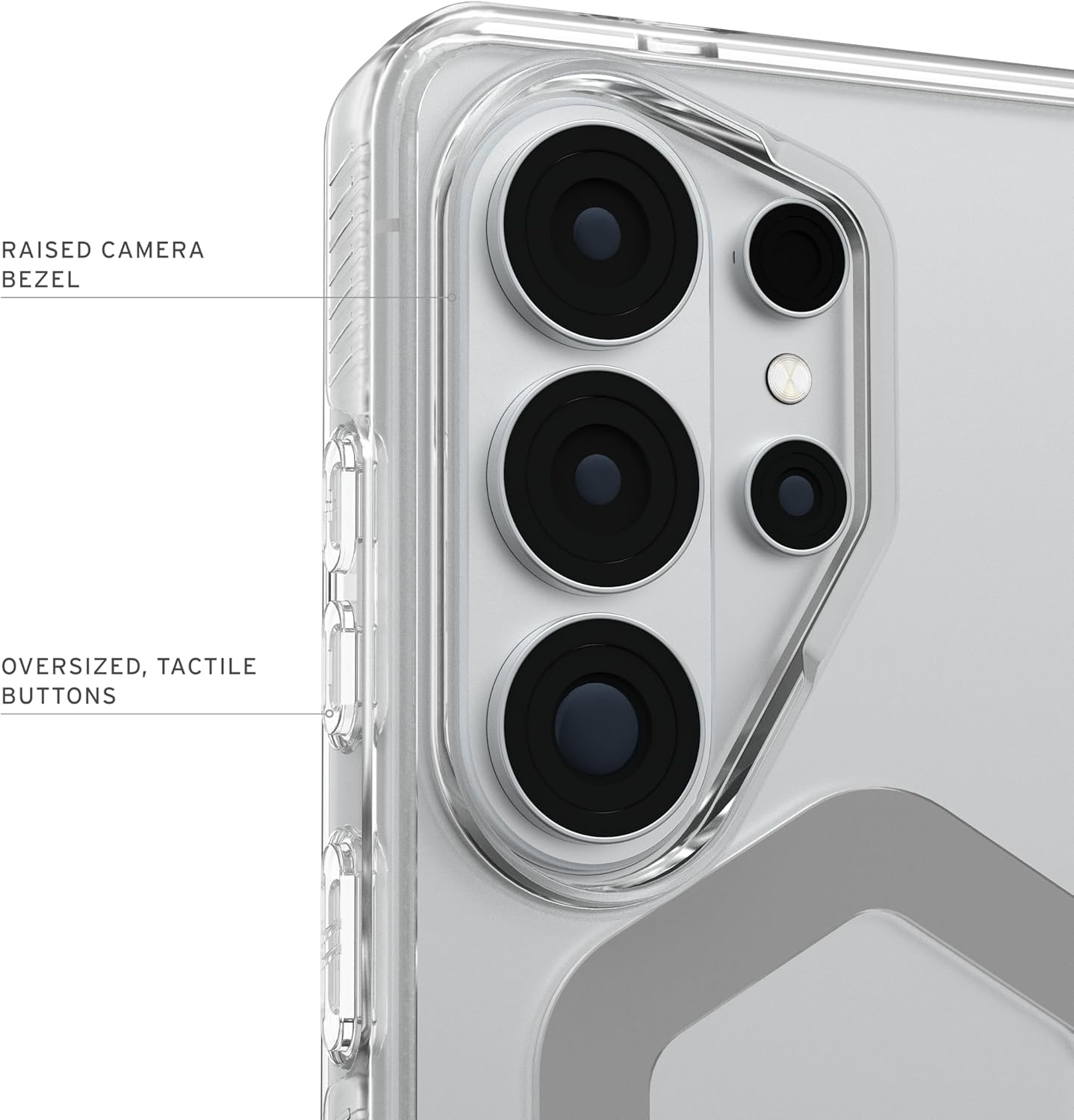 يو ايه جي Magnet حافظة  سامسونج جالكسي  ألترا فضي