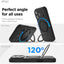 Elago Magnetic Armor Ring Stand Case (Capture Key Included & Full Camera Cover) For iPhone 18 Pro Max / Apple iPhone 17 Pro Max - Black