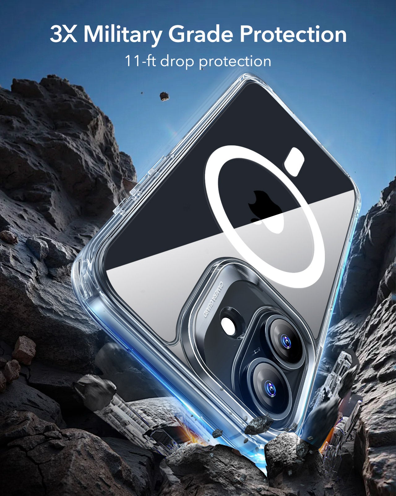 ESR iPhone 17 Halolock Classic Hybrid (Camera Control Button)+ Screen Protector Set