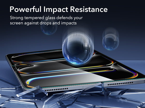 ESR iPad Pro 11" (2024-2025) Tempered-Glass Screen Protector Clear 1Pack