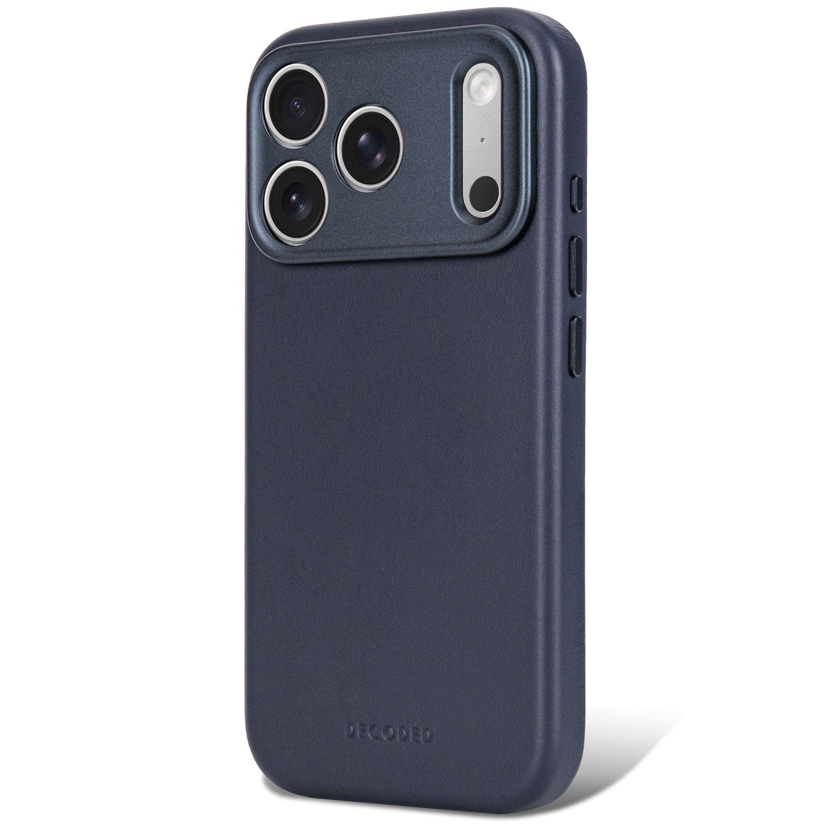 Decoded Leather Backcover Case For Apple iPhone 18 Pro / Apple iPhone 17 Pro - Midnight