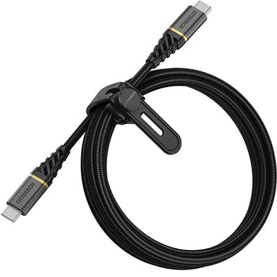 Otterbox Usb-C To Usb-C Fast Charge Cable – Premium 2 Meter - Black