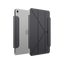 Uniq Camden Lite Case With Detachable Pencil Sleeve for iPad 11" (A16) - Charcoal Grey
