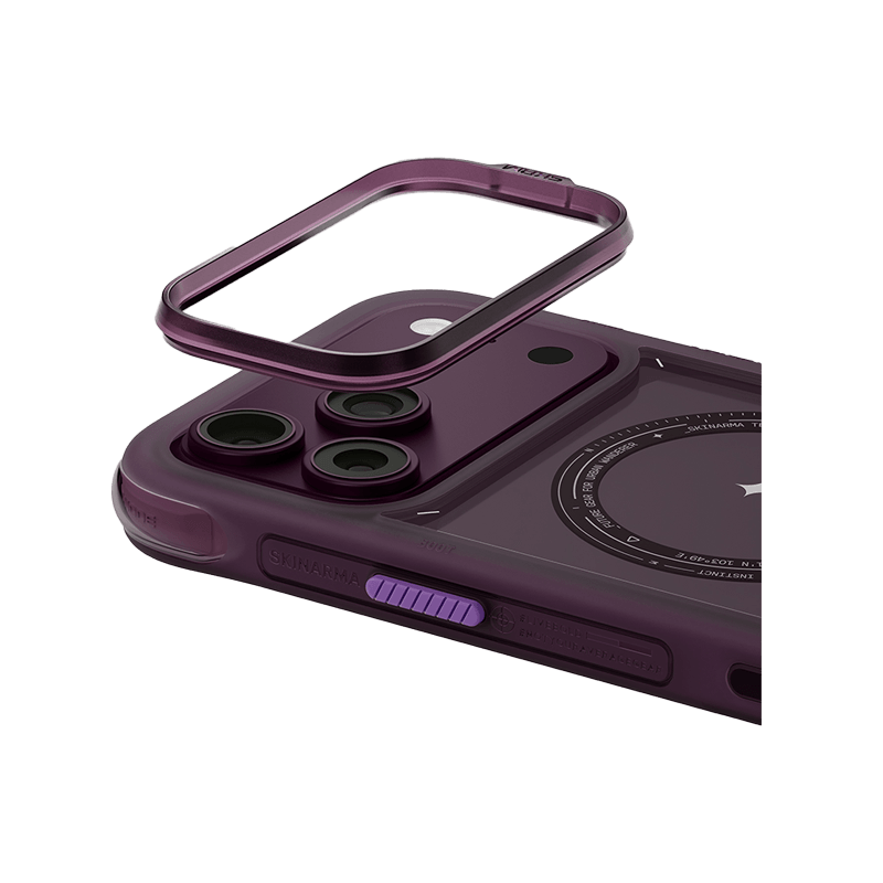 SkinArma Avion MagSafe Case / Apple iPhone 17 Pro / Apple iPhone 18 Pro - Burgundy