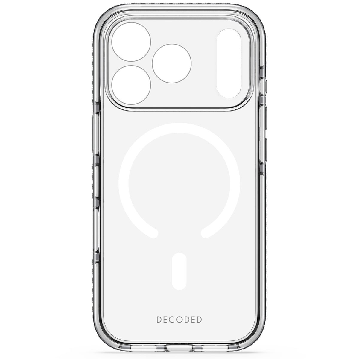 Decoded DropTec Transparent Backcover Case For iPhone 18 Pro Max / Apple iPhone 17 Pro Max - Clear