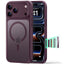 ESR Halolock Classic Hybrid (Camera Control Button) Case For Apple iPhone 18 Pro / Apple iPhone 17 Pro - Red