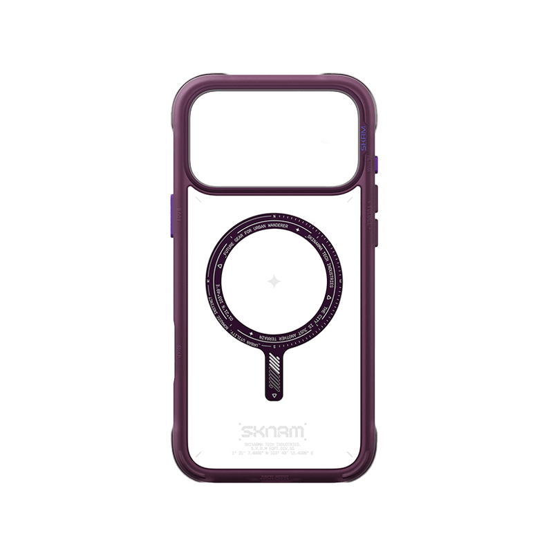 SkinArma Avion MagSafe Case for iPhone 18 Pro - Burgundy