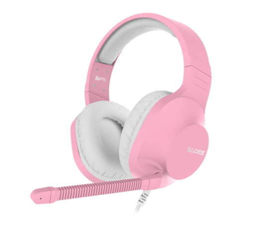 SADES Gaming Headset-Spirits (SA-721) - Pink