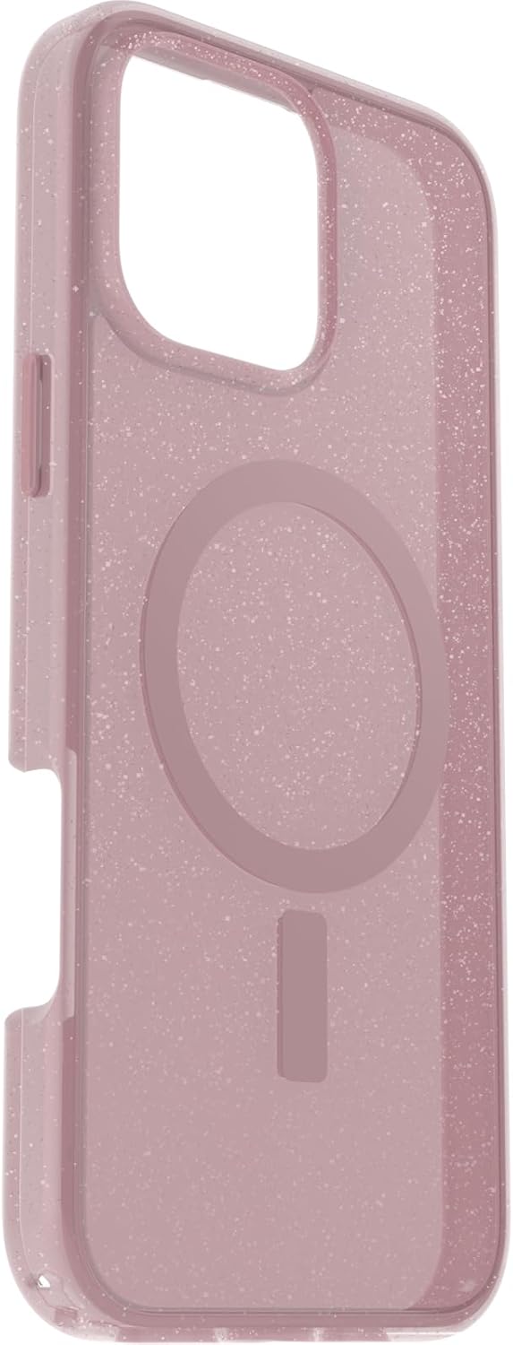 Otterbox ايفون  برو ماكس  شفاف ماج سيف حافظة  اللون الوردي