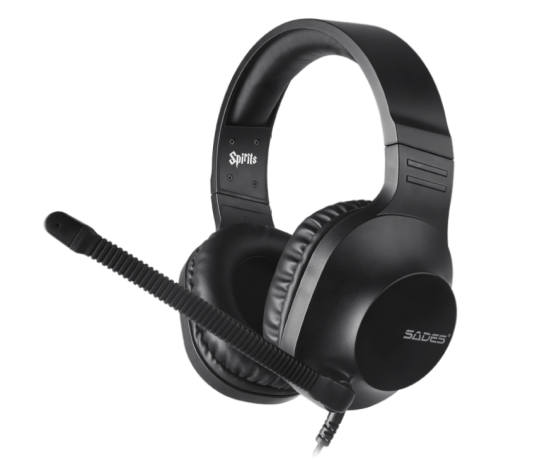 SADES Gaming Headset-Spirits (SA-721) - Black