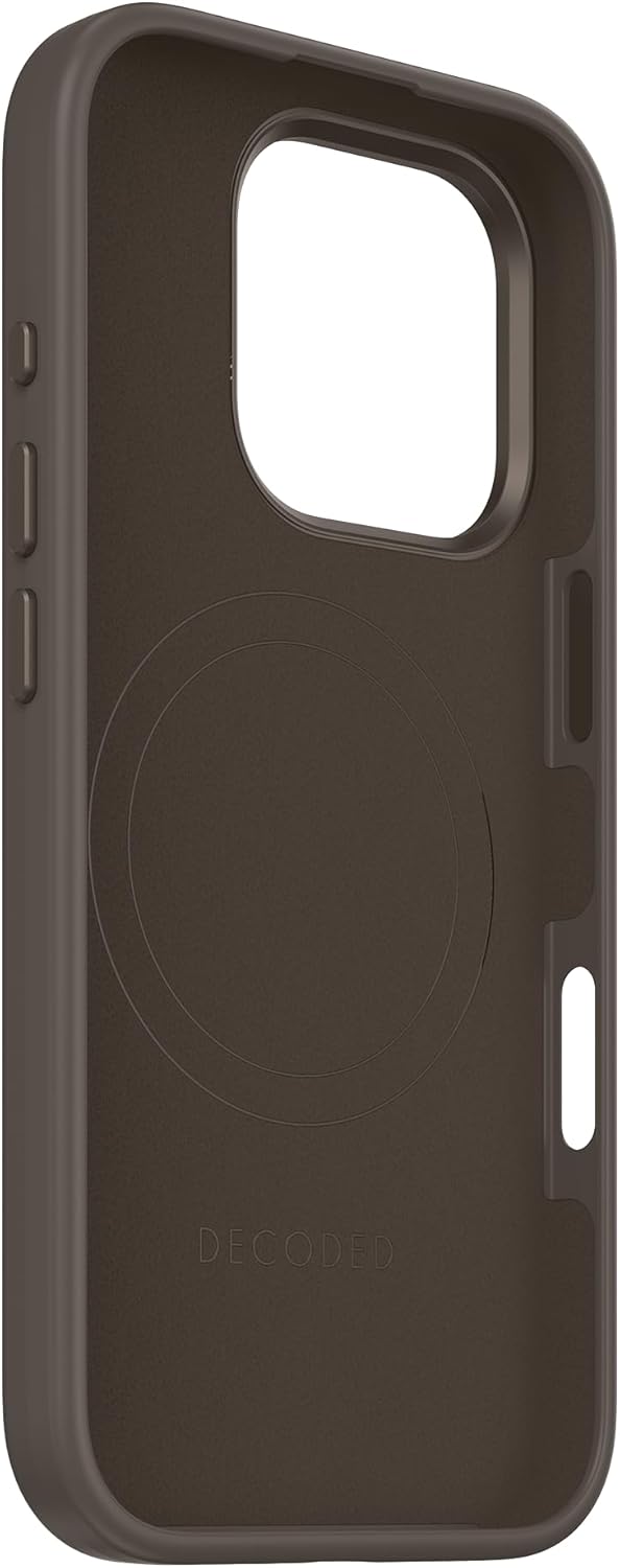 Decoded iPhone 16 Pro AntiMicrobial Silicone Case - Black