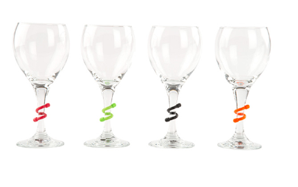 Niteize Gear Tie® رباط مطاطي قابل لإعادة الاستخدام 3 بوصات - 4 قطع - متنوعة