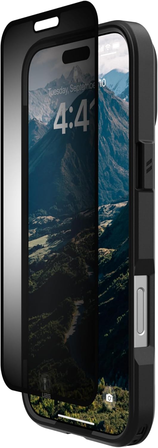 UAG iPhone 16 Pro Max Removable Privacy Eco Screen Protector - Clear