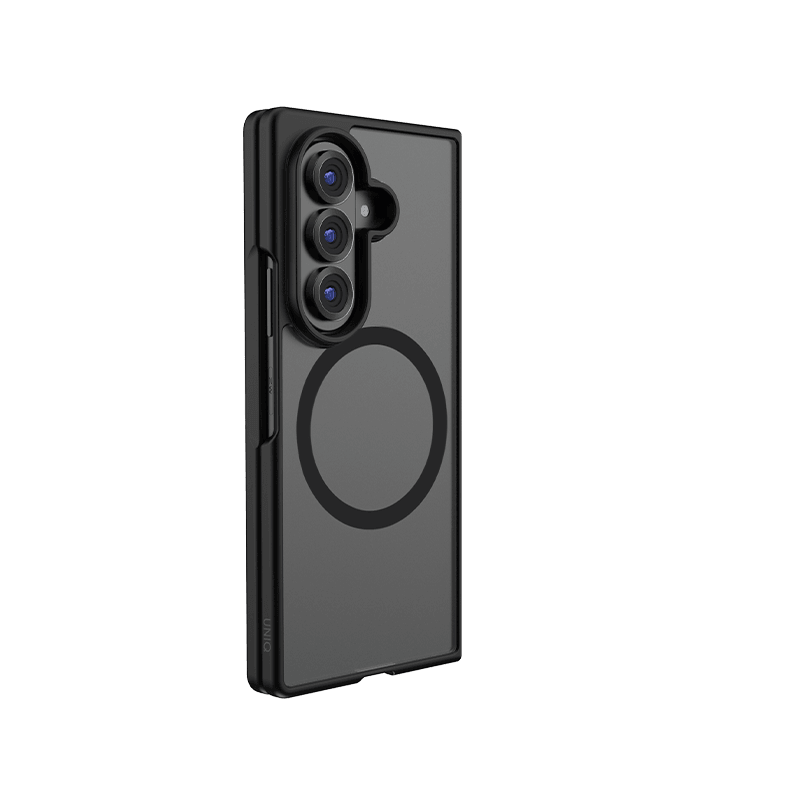 Uniq Hybrid Veren MagSafe Case for Samsung Galaxy Fold 8 Ultra - Smoky Frost
