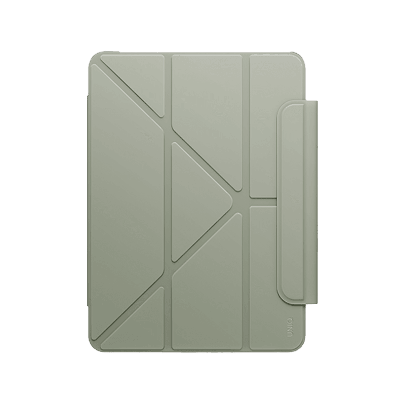 Uniq Camden Lite Case With Detachable Pencil Sleeve for iPad Air 11" (M2-M4) - Sage Green