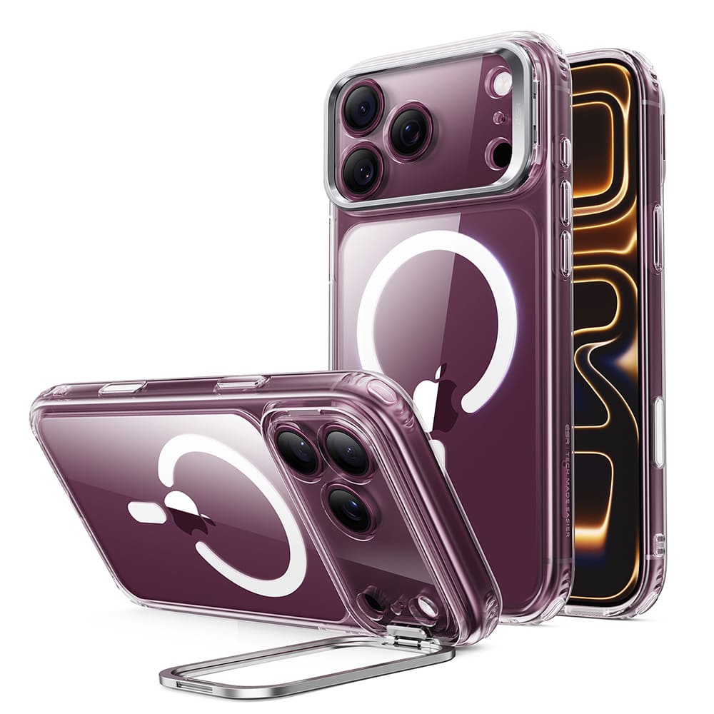 ESR Classic Hybrid Magnetic Case For Apple iPhone 18 Pro Max/Apple iPhone 17 Pro Max - Clear