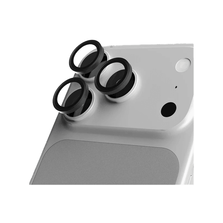 BodyGuardz Pure 3 Individual Camera Lens Protector for iPhone 18 Pro & 18 Pro Max - Black