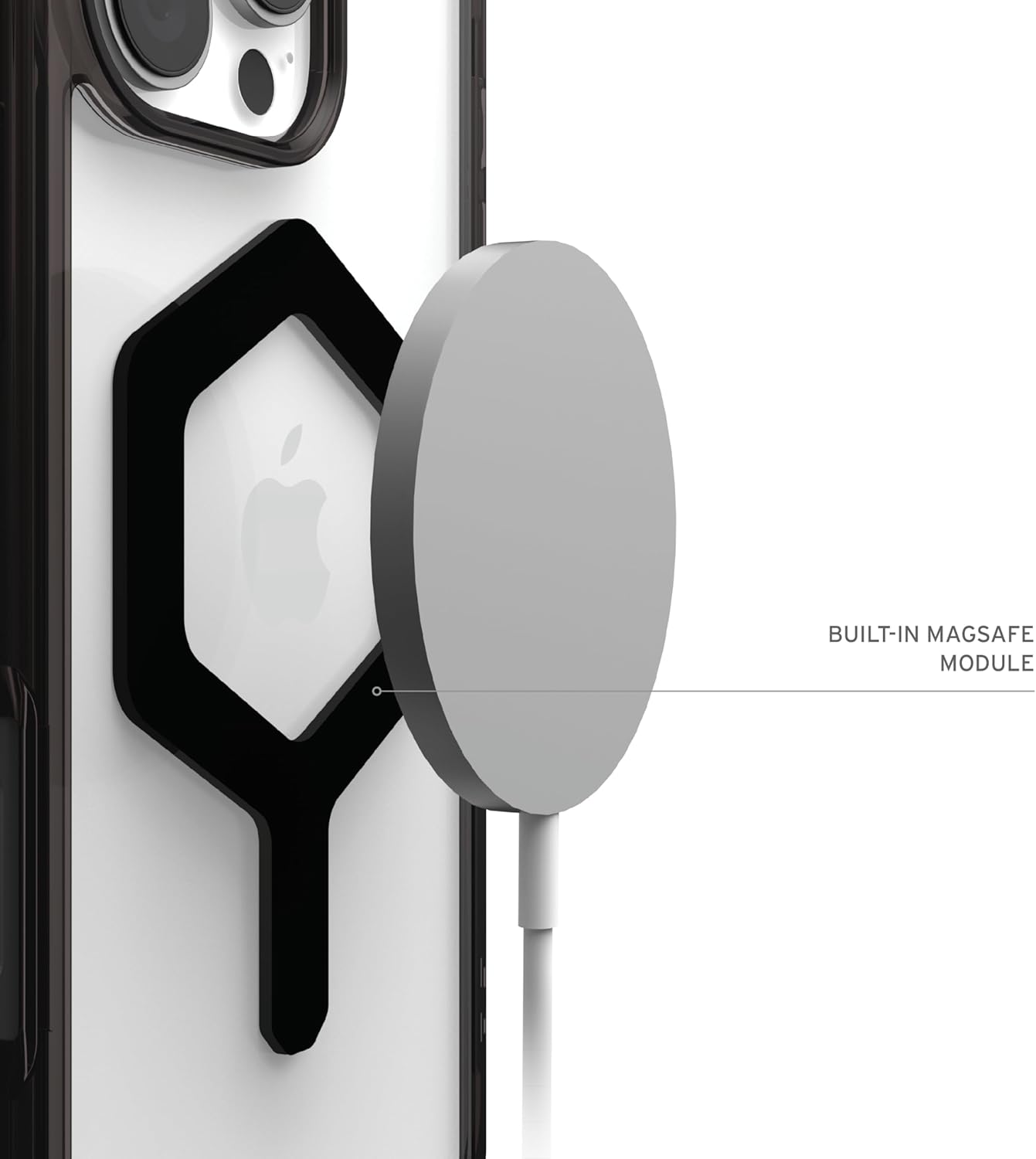 UAG iPhone 16 Pro Max Magsafe Plyo Case - Black/Black