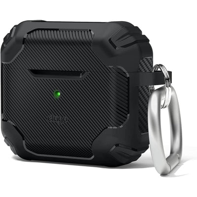 Elago Airpods 3 Solid Armor Case - (Warehouse Packed) - Black