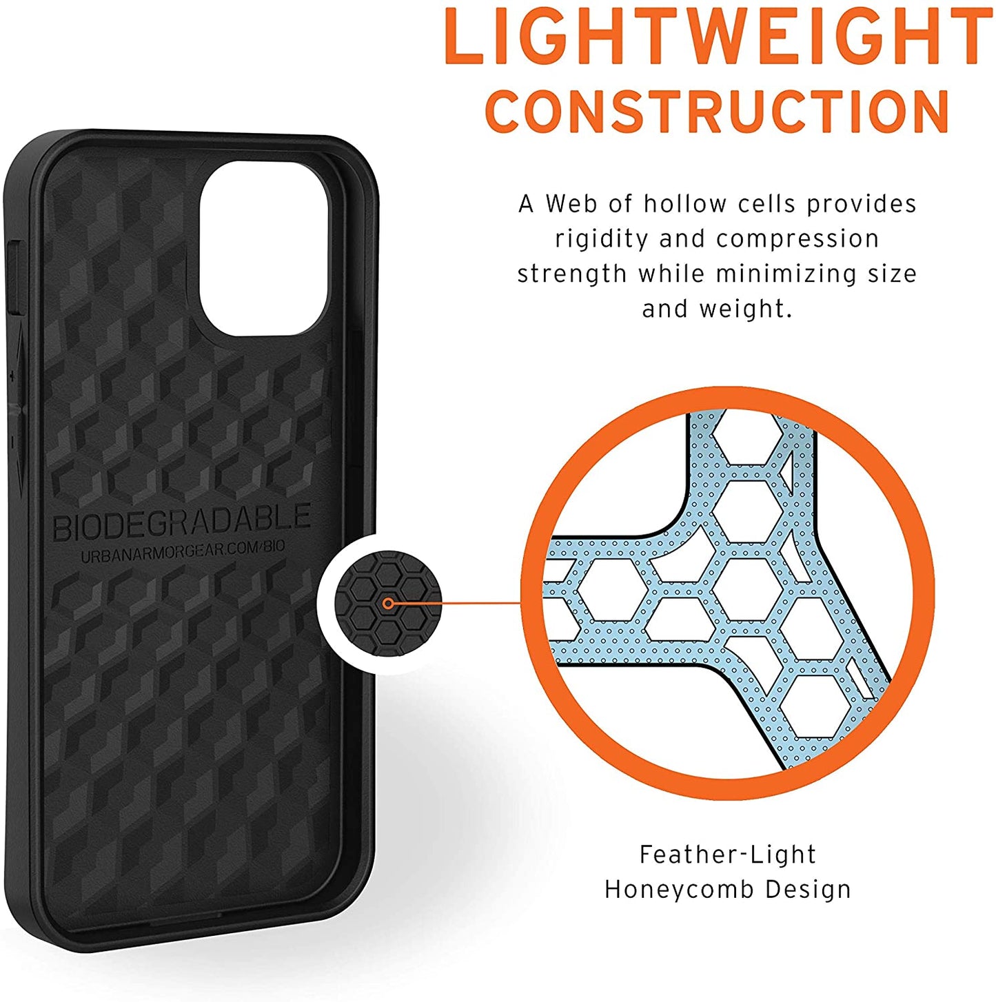 UAG Outback Bio Case - Apple iPhone 12 mini / Black Accessories > Mobiles & Tablets > Mobiles > Covers & Cases