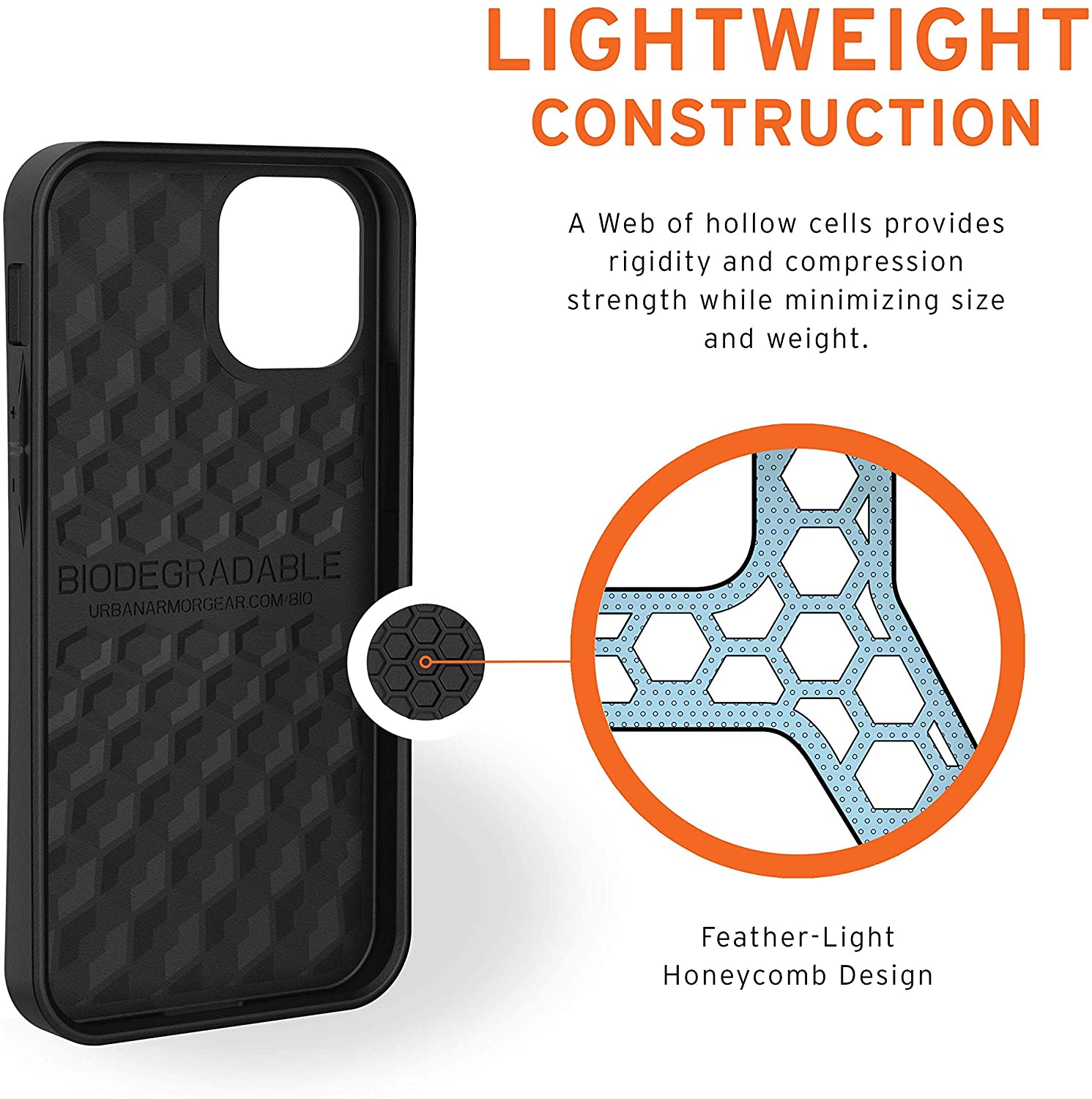 UAG Outback Bio Case - Apple iPhone 12 mini / Black Accessories > Mobiles & Tablets > Mobiles > Covers & Cases