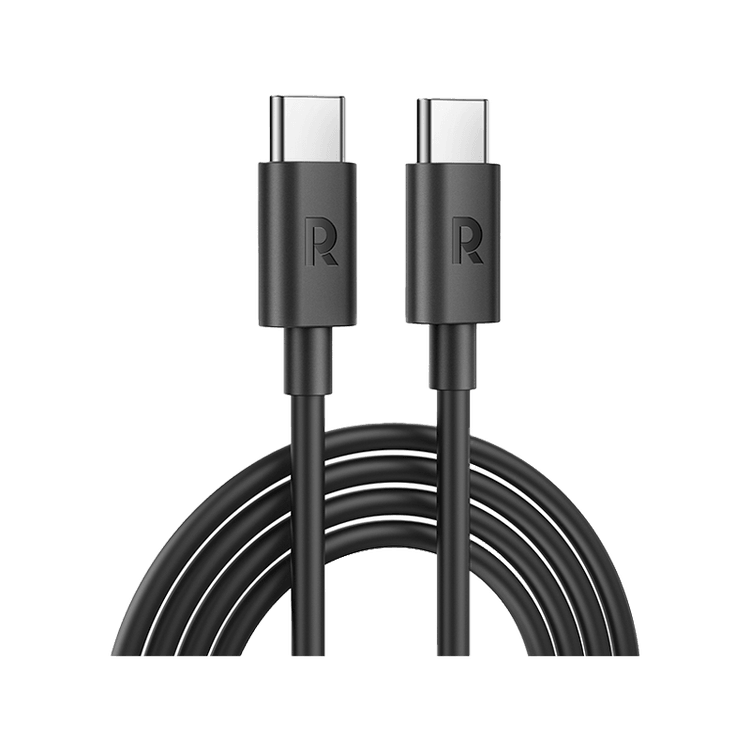 RavPower 60W USB-C to USB-C Cable 2M - Black