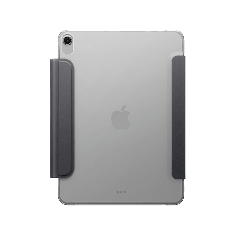 Uniq Camden Lite Case With Detachable Pencil Sleeve for iPad Air 11" (M2-M4) - Charcoal Grey