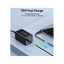RavPower 3-Port USB-C and 2-Port USB-A 1 AC Socket 75W Desk Charger - Black