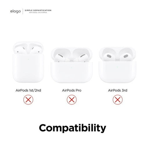 إلاجو ايربودز برو 1&2 سيليكون معلق حافظة  سيليكون - أخضر فاتح اكسسوارات > هواتف  تابلت