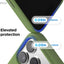 Elago Magnetic Silicone Case (Camera Control Key Included) For Apple iPhone 18 Pro Max / Apple iPhone 17 Pro Max - Cedar Green